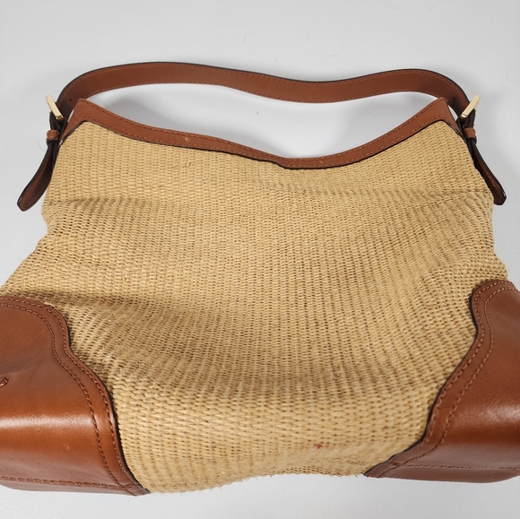 Michael Kors basket weave shoulder bag - Picture 2 of 9